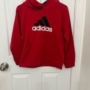 Adidas Kids Bold Red Hoodie